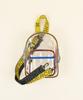 Undercross Joy Sling Bag Pvc Clear Triple