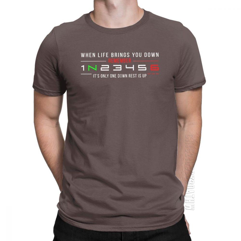 Amazing 1N23456 T Shirts Men Pure Cotton T Shirt Ride Moto Supermoto Bike Chopper Motorcycle Short Sleeve Tee Shirt Party Tops