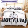 Ronaldo Cr7 Oslavný Moment Povlečení, Prodyšný Povlak na Peřinu s Povlaky na Polštáře, Měkké Ložní Prádlo pro Ložnici Domácí Dekoraci, Perfektní Festival Bi