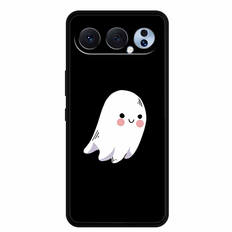 Black Silicone Case For Honor 500 Pro 5G Cases 6.55" Cartoon Animals Soft TPU Back Cover For Honor 500Pro 2025 Case Coque Fundas