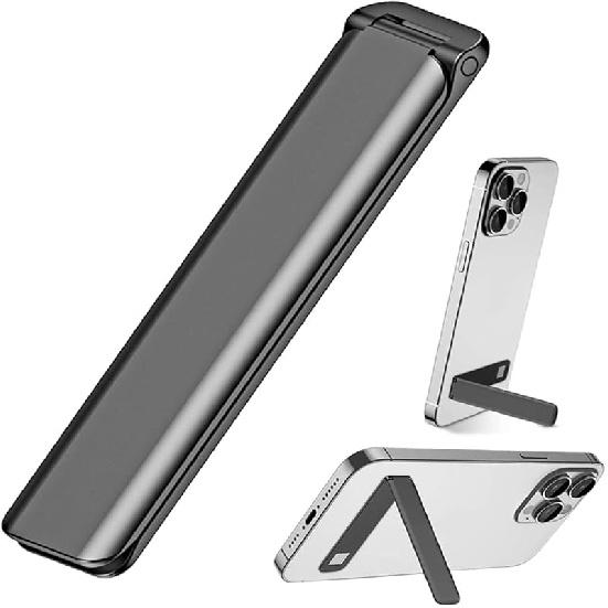 Cell Phone Kickstand,Vertical and Horizontal Aluminum Phone Stand for Desk,Adjustable Phone Holder Stand for Desk Compatible with iPhone