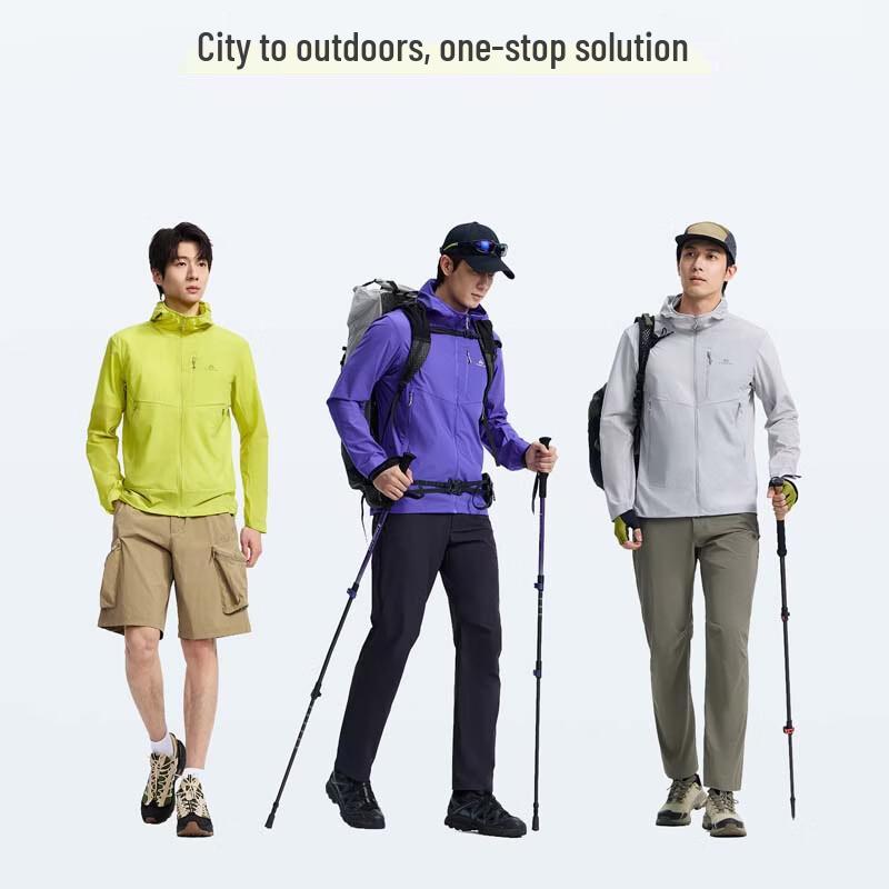 Pioneer Camp Men's Hooded Sun Protection Jacket XPF623002