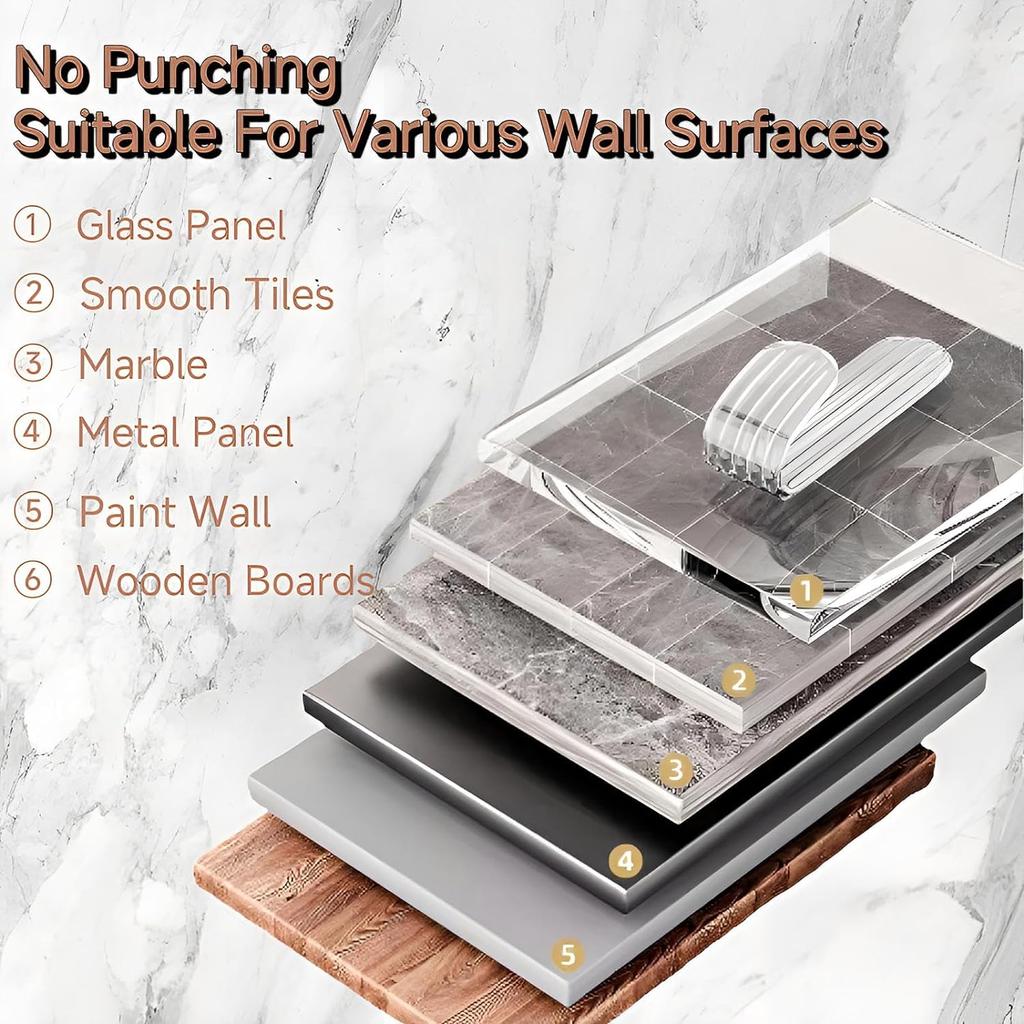 20 Stück selbstklebende Haken zum Aufhängen an der Wand mit Klebestreifen, Schlüsselhaken für dekorative, wasserdichte, transparente Wandhaken