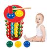 With Hammer Knock Ball Drop Ladder Game Hand-Eye Coordination Training Toys  Home Decoration