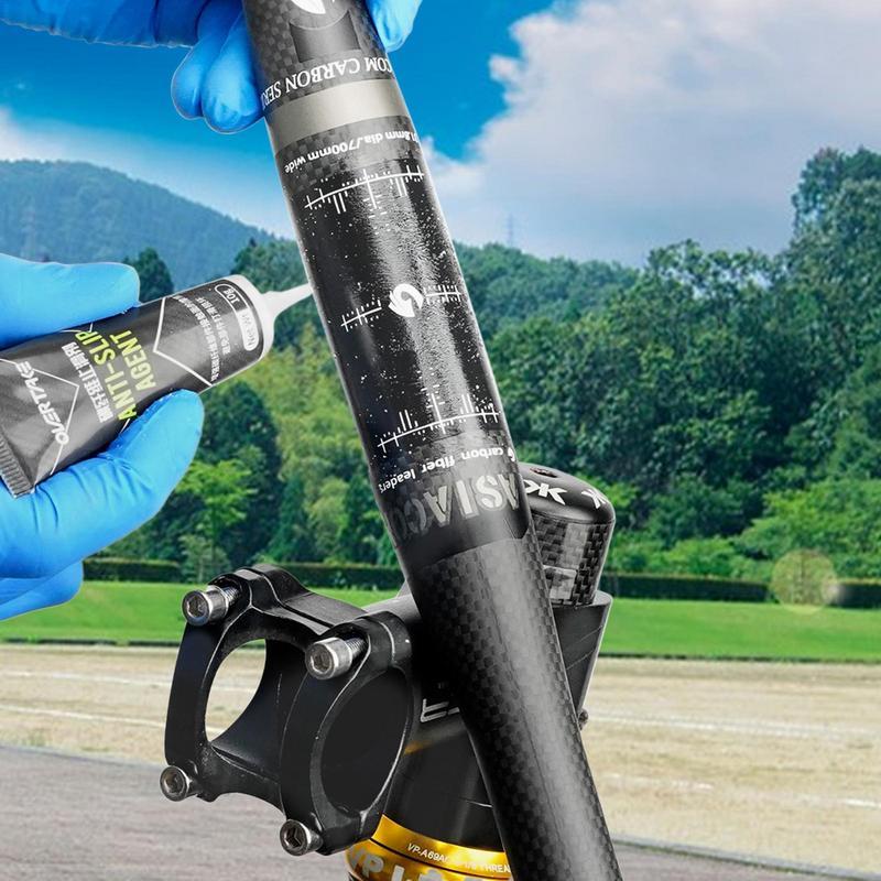 Agente Anti-Derrapante de Fibra de Carbono 10G Para Espigão de Selim Guidão Quadro Mesa Superfícies de Fibra de Carbono Acessório de Proteção Graxa de Bicicleta 1-4 peças