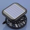 Cooling Fan Hat Clip-on Air Cooler Fan Strong Airflow Low Noise Mini Size Rechargeable Outdoor Wide Brim Hat Solar Fan