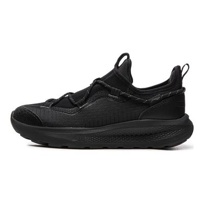 Li Ning Yun Yi Slip Resistant Abrasion Resistant Low Top Casual Shoes Women's Black AGLV134-1