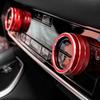 For NISSAN PATHFINDER -2025 Air Condition Knob Button Ring Cover Decor Pair