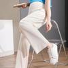 High Waist Straight Leg Pants Loose Wide Leg Pants Woman Fashion Casual Pants Pregnant  Female