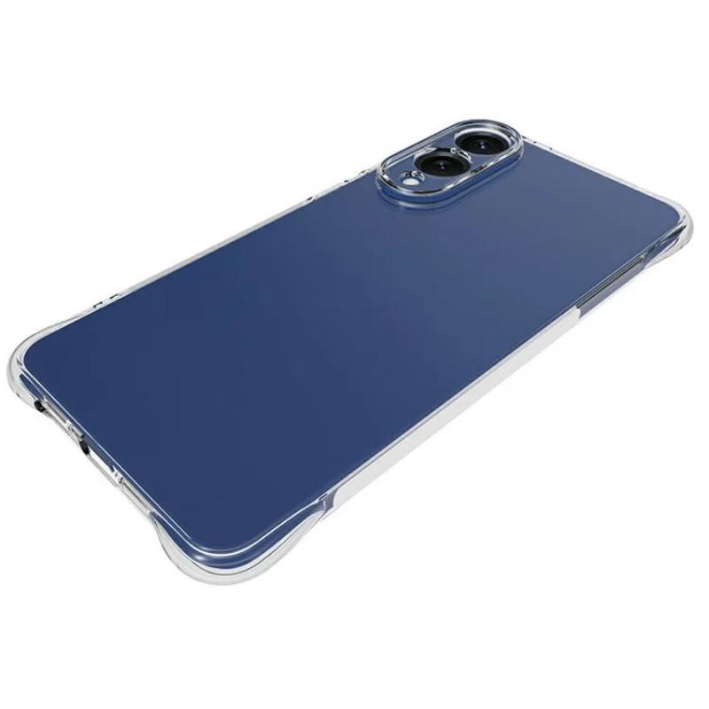 

For Samsung Galaxy S25 Edge Clear TPU Case WANLONFENG TM Series 2.0mm Phone Back Cover Transparent