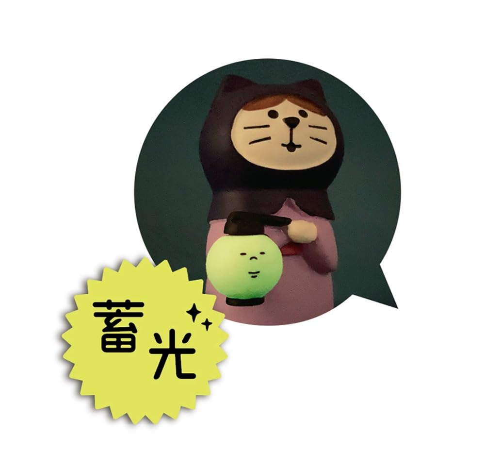 Decor Corporation Concombre Cat Hood Secret Size Approx. W2.8 D3 H4.4 ZTM-28015