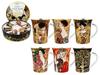 Set van 6 Mokken in Doos Gustav Klimt Complete Set voor Koffie Thee Cadeau