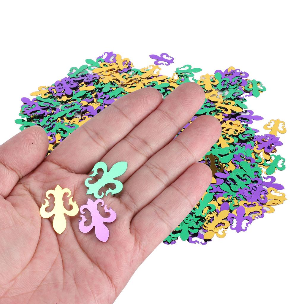 Holiday Party Confetti Packaging Fill Decoration Sequins for Shrove Tuesday Carnival