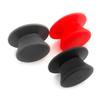 1 Pezzo Pomello per Coperchio Pentola in Silicone Universale Nero Rosso Grigio Manico Sostitutivo per Coperchio Pentola Utensili da Cucina Pomelli per Coperchio Casseruola Cucina