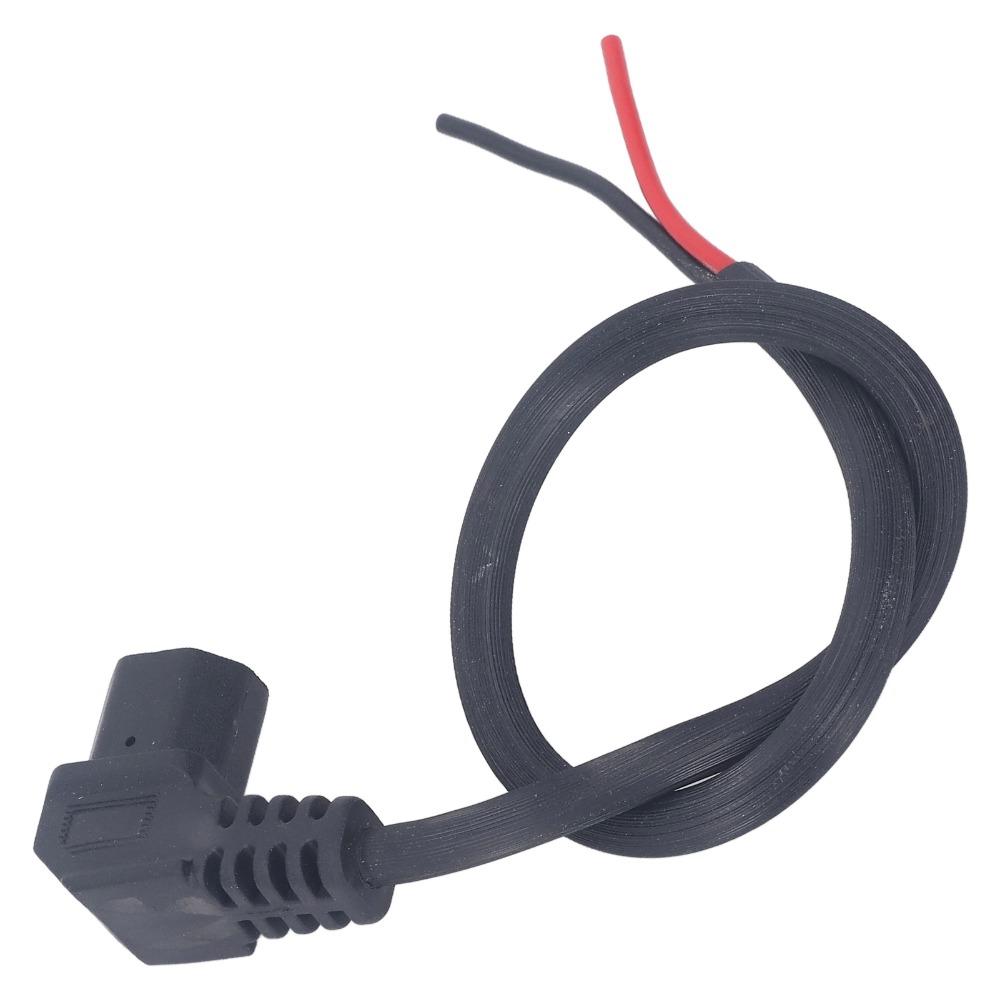1PC 50cm Length Electric Scooter Power Cord T Type Electric Scooter Charging Line  Scooter Repair