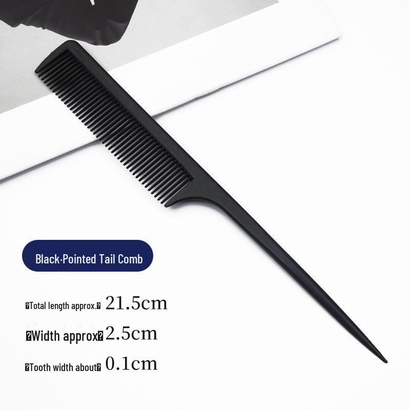 Practical Hair Styling Kit: Comb, Tail Comb, Scissors & Makeup Comb for Hair Care