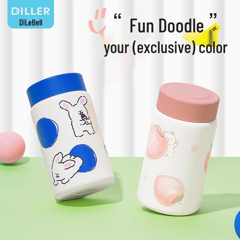 Diller 316 Stainless Steel Insulated Kids Water Bottle
