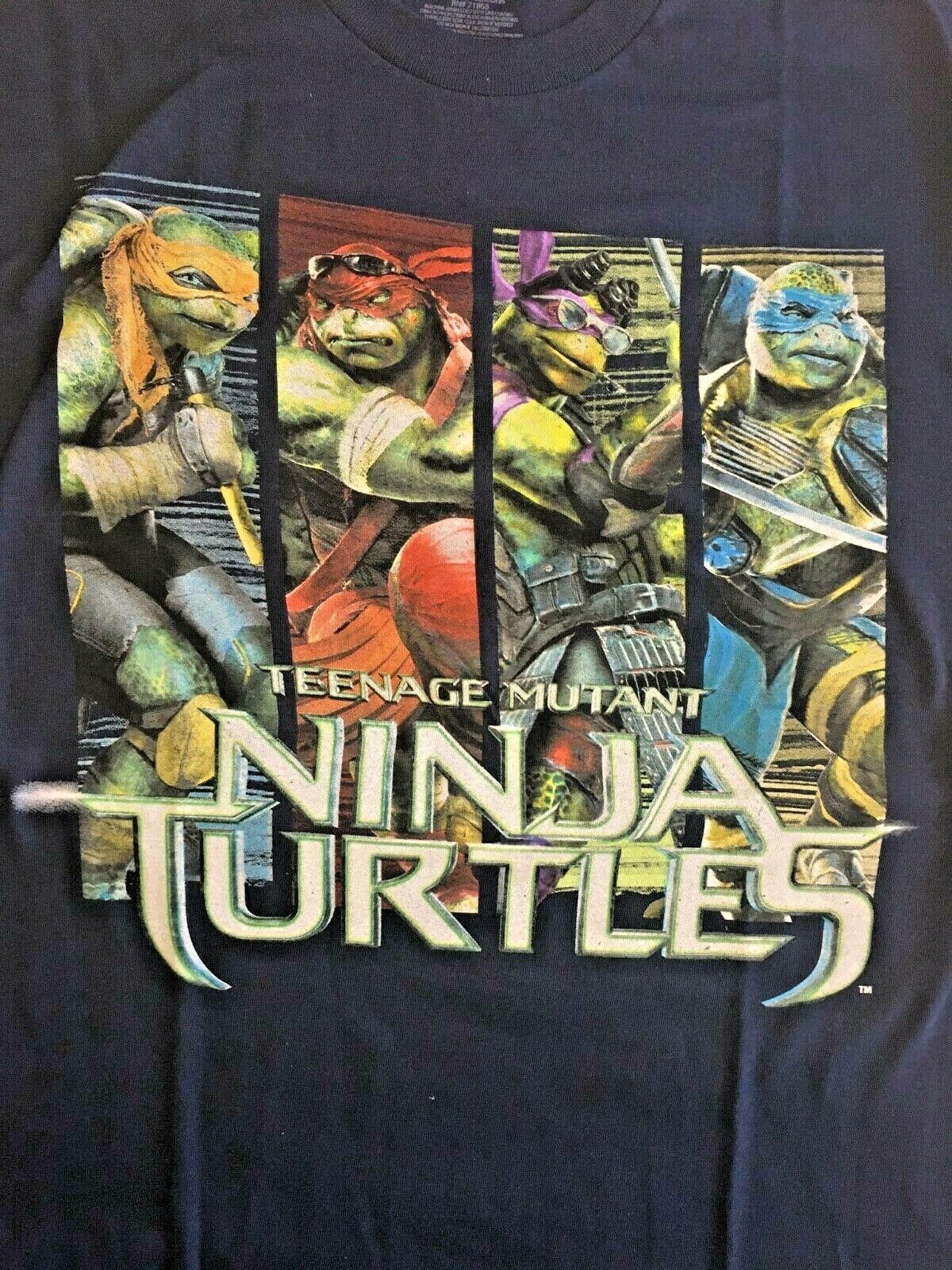 Nickelodeon Teenage Mutant Ninja Turtles Collage Men T-Shirt -NEW Ava in M S