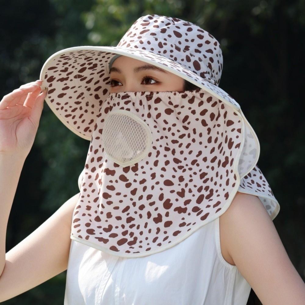 Fashion UPF 50+ Sun Hat for Women Breathable Anti-UV Fisherman Hat Wide Brim Summer Bucket Hat for Riding/Traveling Hats & Caps