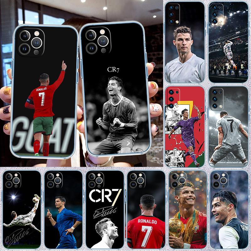 C-cr7 Transparente Handyhülle für Motorola Moto Edge 20 30 40 50 S30 Fusion Ultra Pro Neo Lite + G200 G23