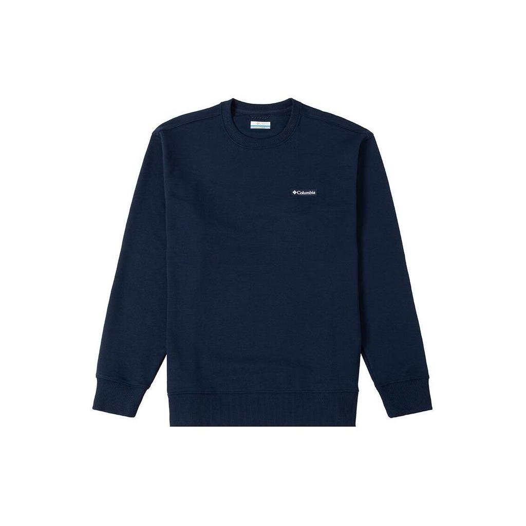 Columbia Solid Color Casual Running Training Crewneck Sweatshirt Men sweatshirt Blue AE3351-480