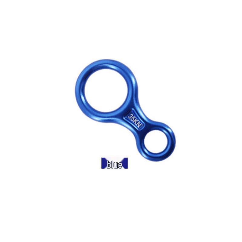 OLOMM Aluminum Figure 8 Descender for Climbing 35KN Standard