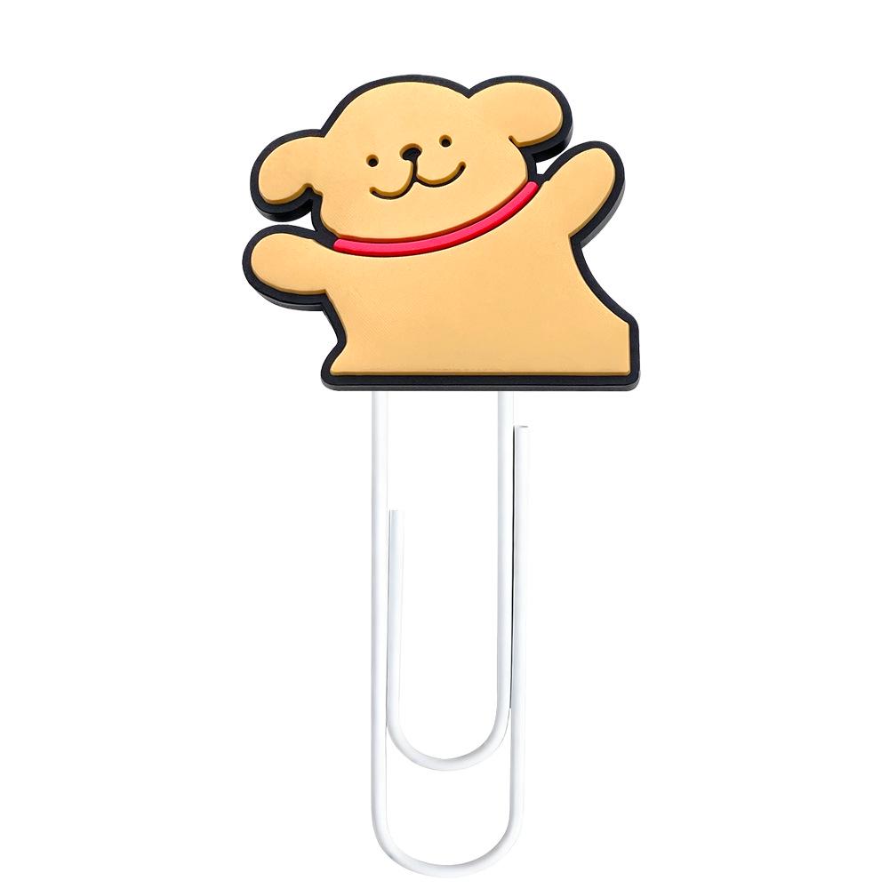 Cartoon Dog Couple Large Paperclip Bookmark – Creative Office Supplies
