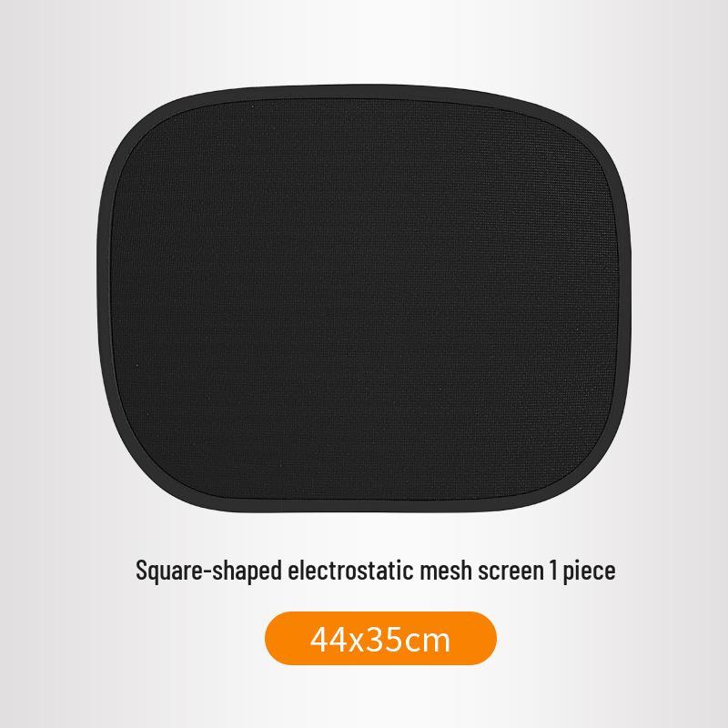Universal Static Car Sun Shade - Heat Insulation, Stable Fit, Unobstructed View