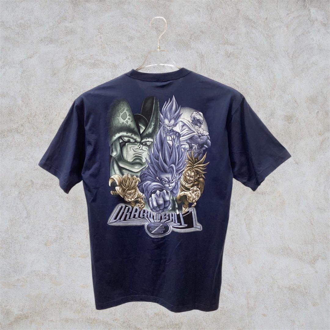 

[USED] Please comment before purchasing. 90s Dragon Ball Cell Saga anime t-shirt with copyright.