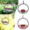 1pcs Outdoor Hanging Hummingbird Feeder,Portable Metal Simple Birds Feeder,Bird Feeder Food Container For Garden Yard Decor