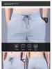 Men's Ice Silk Breathable Slim Straight Casual Summer Trousers
