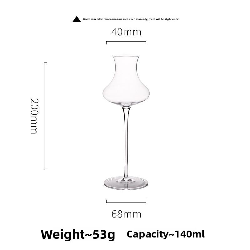Vintage Crystal Glass Snifter Whiskey Cup Creative High-end Home Bar Tasting Glass