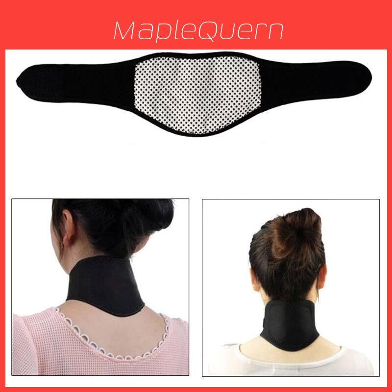 Cozy Neck Protection Wrap Self-heating Black Thermal Neck Brace For Men And Women