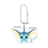 Kawaii Eevee Vaporeon Flareon Q Version Anime Characters Acrylic Keychain Umbreon Cartoon Ornaments Backpack Charm Accessories