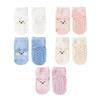 High Elastic Grip Socks Baby Ankle Socks Breathable Spring Cotton Crew Socks Anti Skid Soles for Girls Boys 0-5 Years