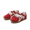 Scarpe da ginnastica casual versatili traspiranti in rete morbida Song Qianyun da donna autunnali rosse