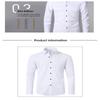 Men's Slim Fit Elastic Shirt, Business Thin Shirt