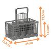 Dishwasher Cutlery Basket Compatible with Bosh Siemens Whirlpool Bauknecht Privileg Brandt Fagor AEG Neff Gorenje Miele