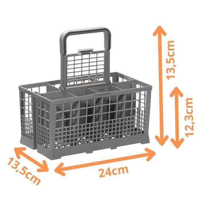 Dishwasher Cutlery Basket Compatible with Bosh Siemens Whirlpool Bauknecht Privileg Brandt Fagor AEG Neff Gorenje Miele