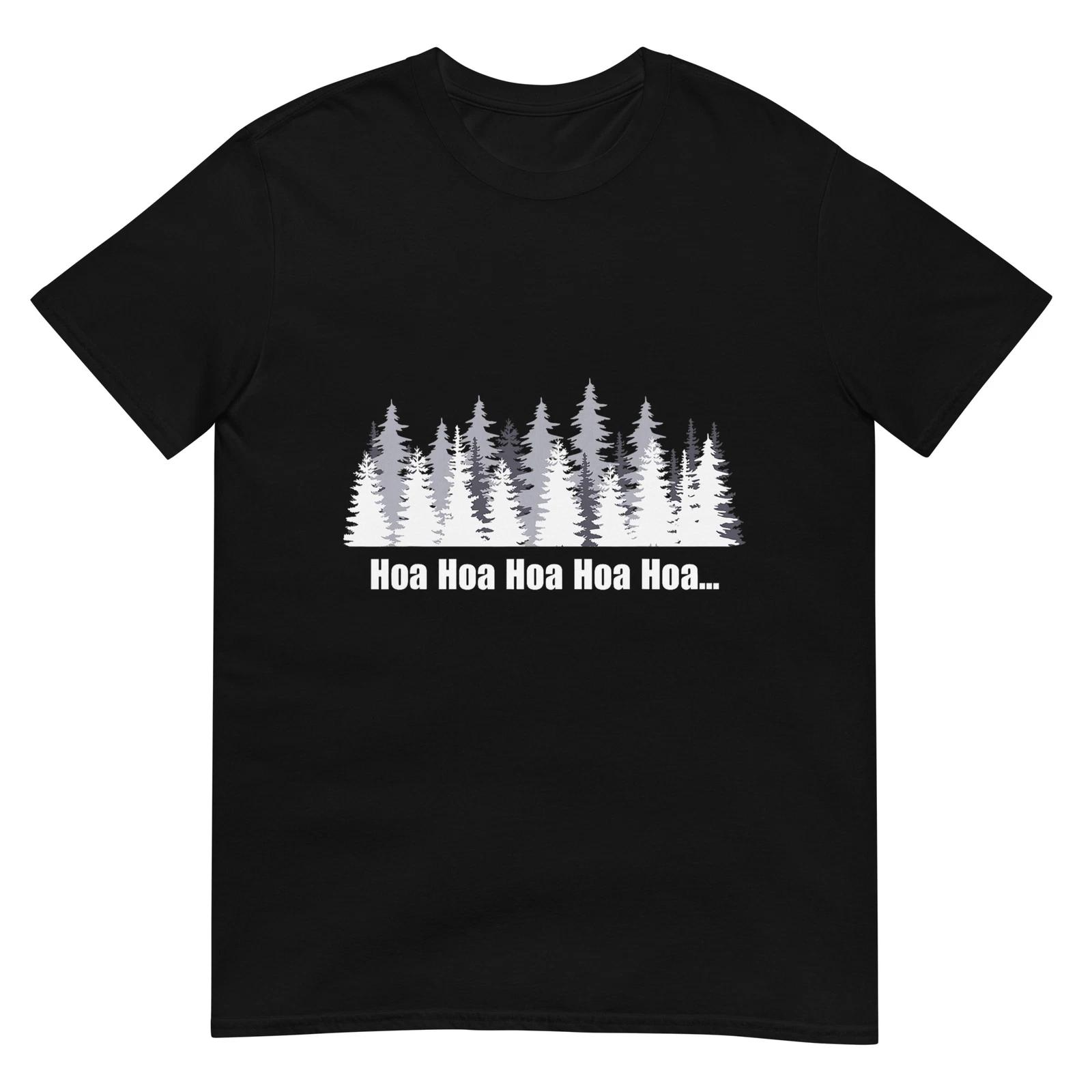 Vintage Hoa Hoa Hoa Hoa Hoa Cozy Season Twilight Pine Forest T-Shirt M