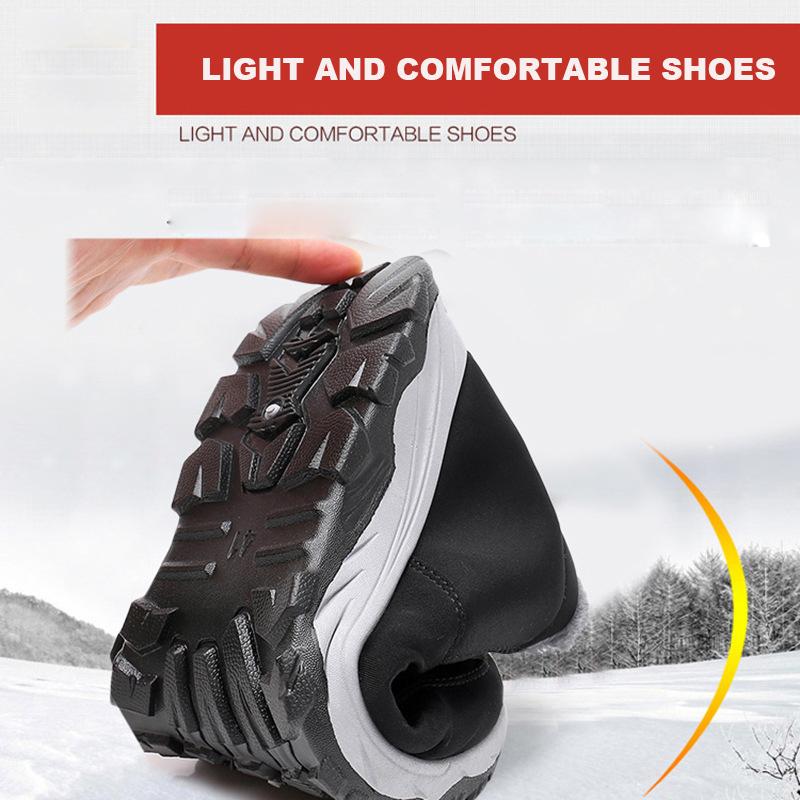 New Autumn and Winter Women Thick Warm Sports Shoes Non-slip Shock Absorption Lightweight High-top Sneakers