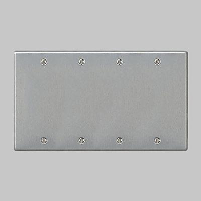 Volllackverarbeitung Neue Metall-Abdeckplatte mit Einbaurahmen 4-reihig WN7594