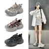 Damskor Pappaskor 2026 Vår Tjocka Sulor Sport Smutsiga Skor Mode Paris Retro Borstade Damskor