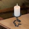 Portacandele stile retrò Portacandele a lumino per Decorazione Scrivania Soggiorno Piccolo