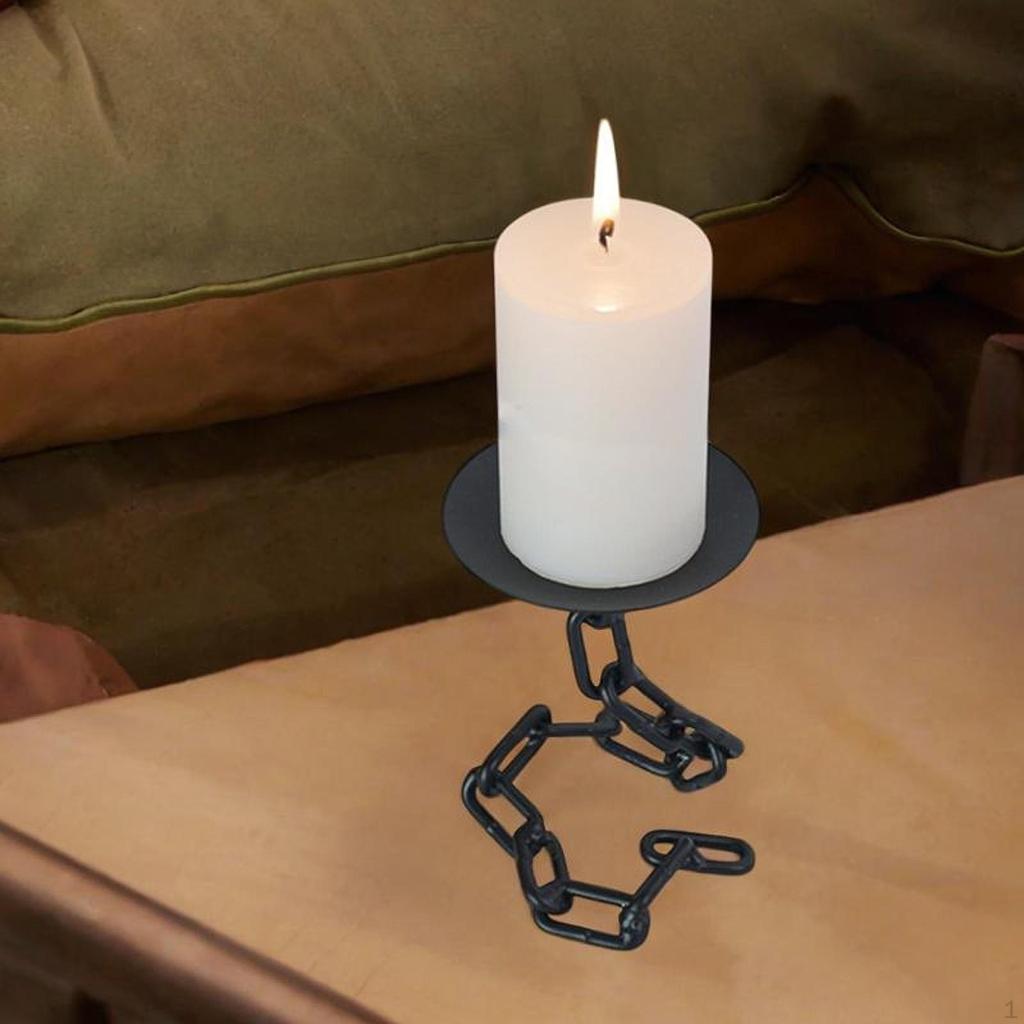 Portacandele stile retrò Portacandele a lumino per Decorazione Scrivania Soggiorno Piccolo