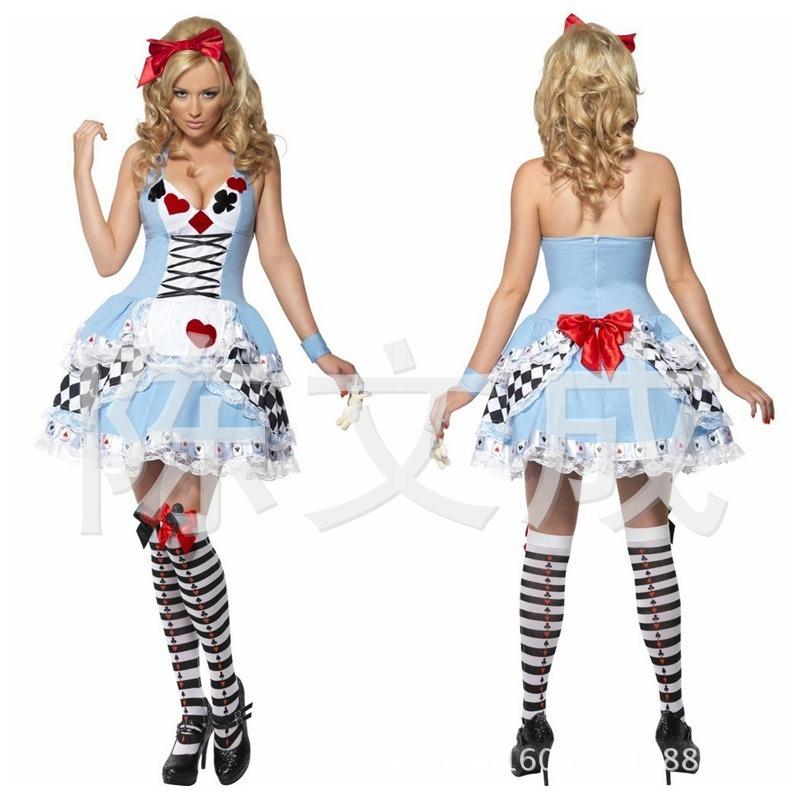 Female poker clothes, color playing clothes, purchasing game clothes, pirate clothes uniforms
