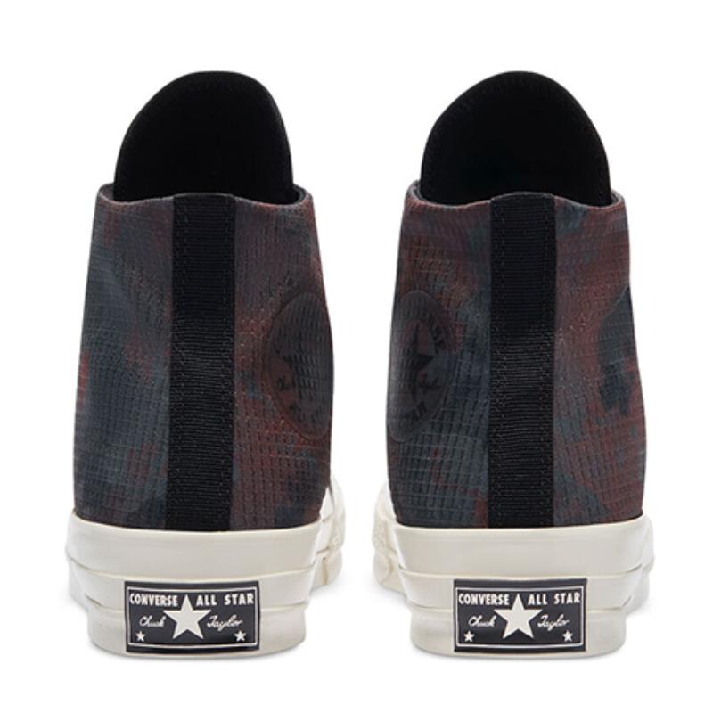 Converse Chuck Taylor All Star 1970s High Top Vintage Versatile High Top Espadrilles Unisex Black Grey