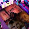Bride of Chucky Print Rug, Washable Floor Carpet, For Entryway Dorm Laundry Room Office Study, Home Decor Birthday Christmas Gift