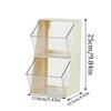 Tea Bag Storage Box Coffee Capsule Storage Rack Family Bar Table Top Multi-Layer Large Capacity Snack Tea Storage Organizer Box