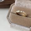 Chic Open Fashionable Adjustable Womens Ring Unique Geometric Shape In Copper